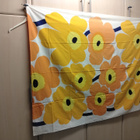 Vintage Marimekko Unikko verhot - pikkukuva 3