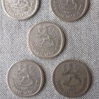 Hopea markka 5 kpl, v. 1964, 66 ja 67, hopea raha - pikkukuva 2