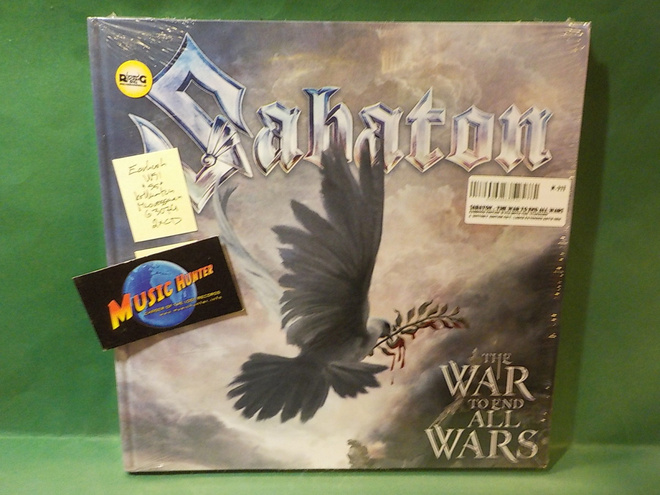 SABATON - THE WAR TO END ALL WARS UUSI 2CD EARBOOK