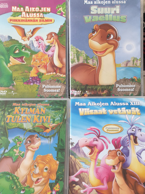 MAA AIKOJEN ALUSSA 4 KPL. DVD
