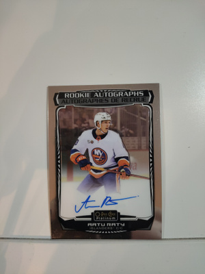 2022-23 O-Pee-Chee Platinum - RC Autographs #R-AR Aatu Räty