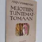 Anja Vammelvuo : Muottiin tuntemattomaan : runoja - pikkukuva 1