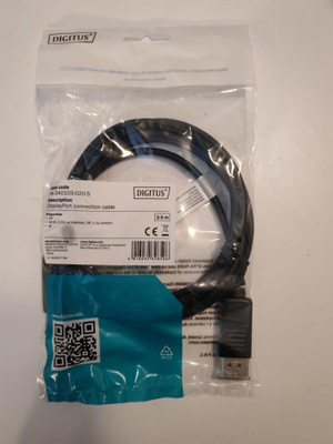 Uusi DisplayPort-kaapeli 2m