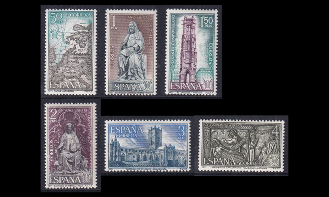 Espanja 1903-8 ** Compostelan pyhä vuosi (1971)