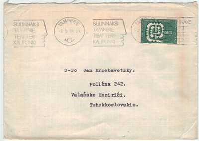 1964 lääkärikongressi kirje CSRään