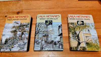 KIRJAPAKETTI LAILA HIETAMIES, 3 kirjaa