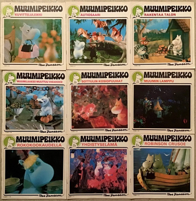 Muumipeikko-lehtiä 9kpl