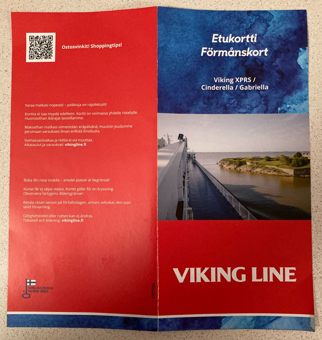 Viking Line Tallinna Tukholma XPRS Cinderella Gabriella