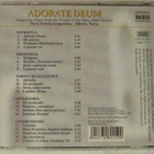 Adorate deum • Proprium-messun gregoriaanista laulua CD - pikkukuva 3