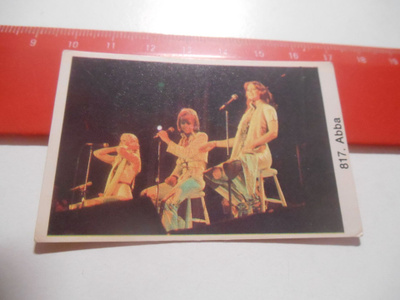 K11. Nya Popbilder purkkakuva # 817 ABBA