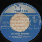 7" ESA PAKARINEN - Piikalikka Nilsijästä - single 1964 EX- - pikkukuva 1