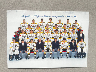 Oulu Kärpät joukkue kaudella 1986-1987