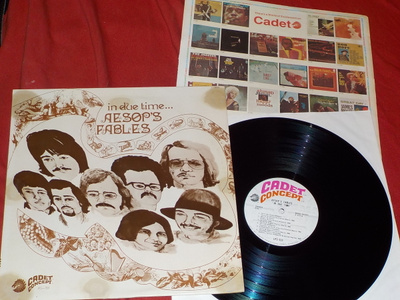 AESOP'S FABLES - In Due Time - LP 1969 psych rock EX-