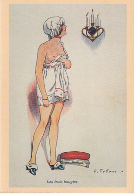 F. Fabiano. Circa 1900, The three cantles ,   e223
