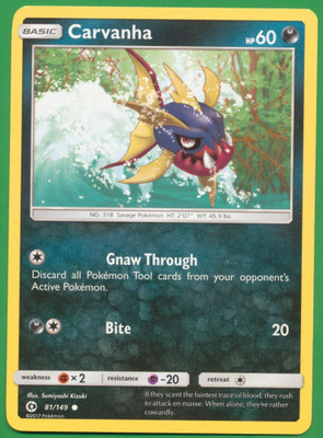 Pokémon Carvanha