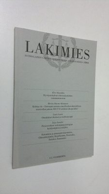 Lakimies 1/2014