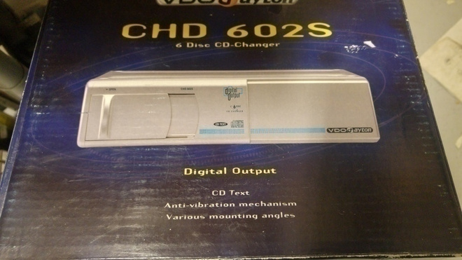 Uusi! VDO Dayton CHD 602S  6cd-boxi autoon
