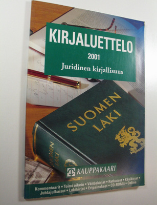 Riikka (toim.) Rajapuro : Kirjaluettelo 2001 : juridinen ...