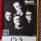 AGENTS &JORMA KÄÄRIÄINEN KEIKKAJULISTE 42×60cm - pikkukuva 1