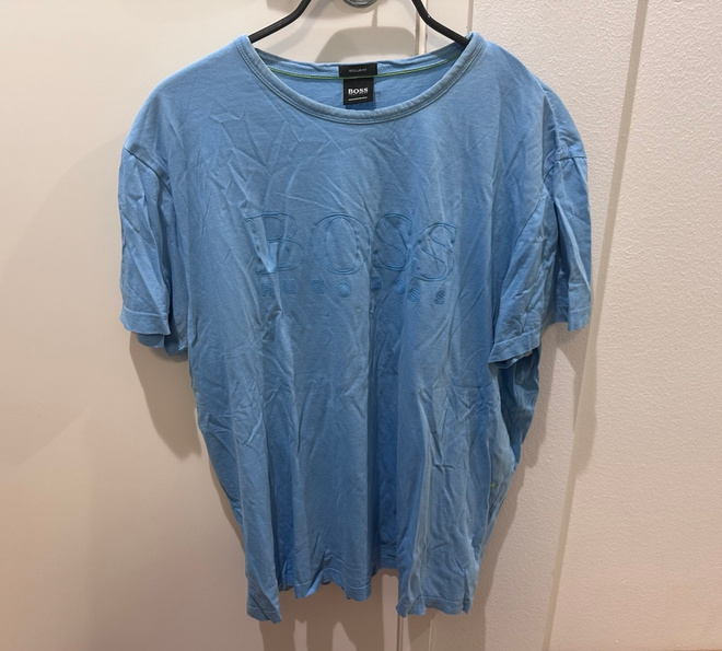 Hugo Boss vaalensininen t-paita XXL