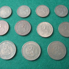 11 kpl 10, 20 ja 50 markkaa - 1952-1961 - pikkukuva 1