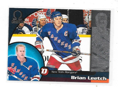 1998-99 Pacific Omega #158 Brian Leetch New York Rangers