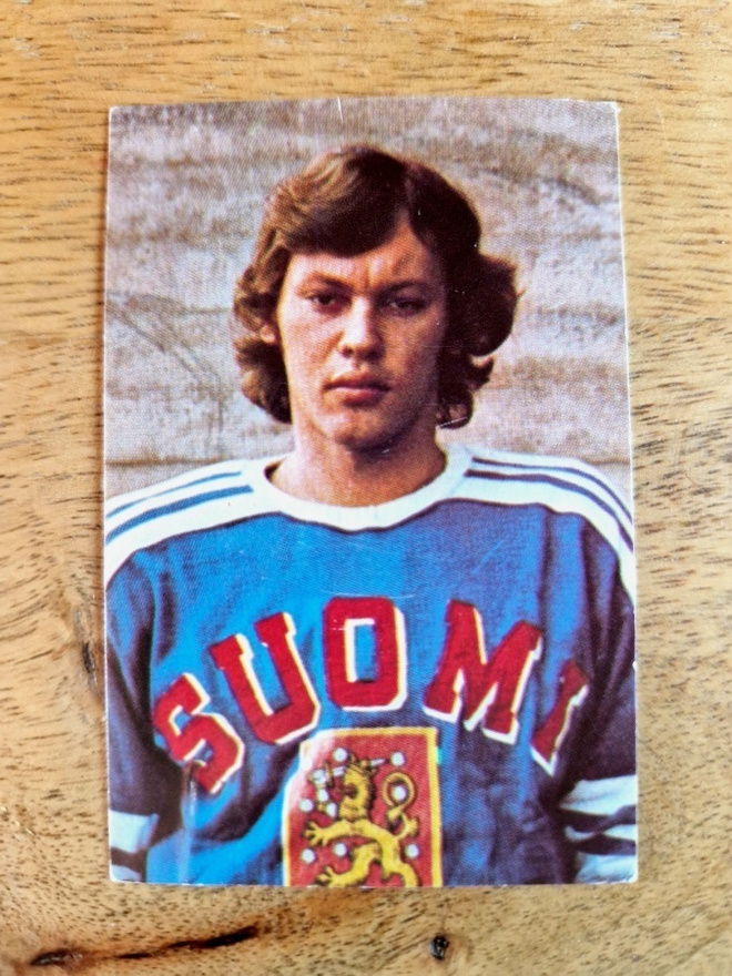 MM Jääkiekko 72 Hellas Jenkki Purkkakuva . no 22