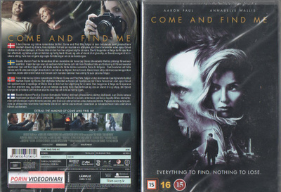 Come And Find Me (30 577) UUSI -FI- DVD aaron paul 2016