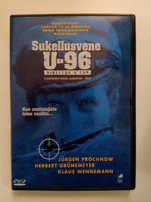 Sukellusvene U-96, Erikois versio ! -  DVD