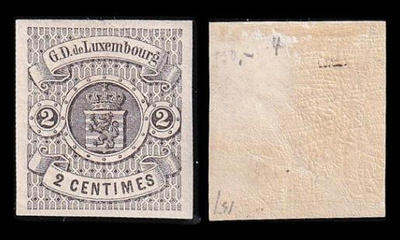 Luxemburg 4 * Vaakuna 2 C (1859)