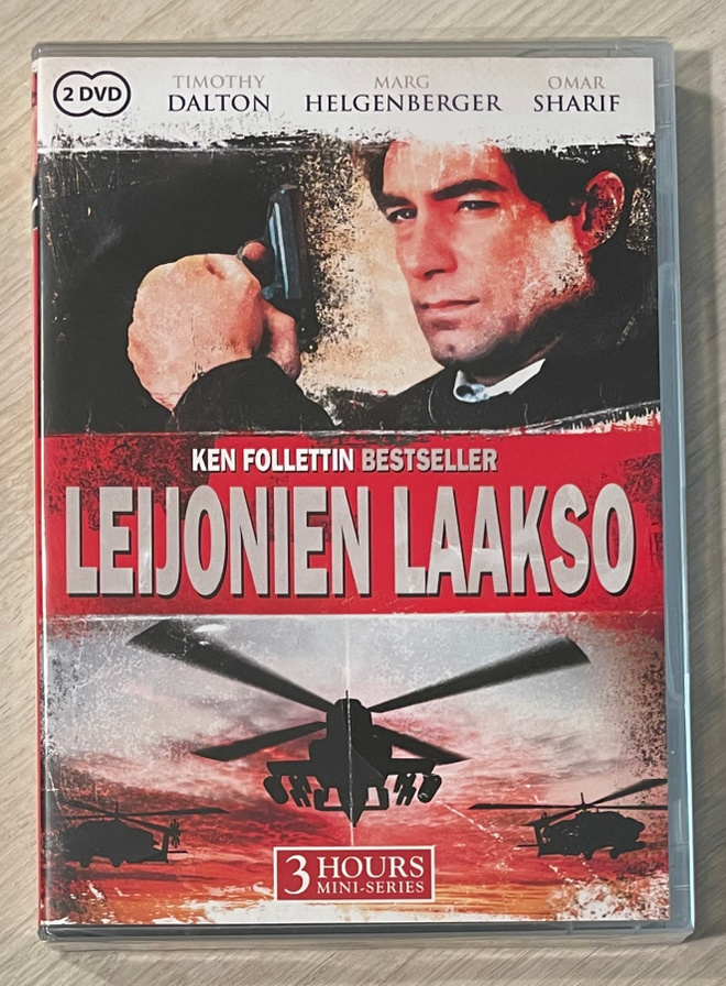 Ken Follettin LEIJONIEN LAAKSO (minisarja) 2DVD (UUSI)