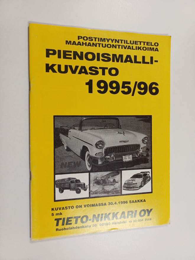 Pienoismallikuvasto 1995/96