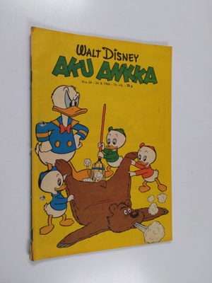 Walt Disney : Aku Ankka 34/1966