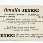 Purkkakuva ILMAILU JENKKI n:o 101 SOTILASKONEET - pikkukuva 2