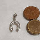 Design hopea hevosenkenkä hela charms KOY 925 - pikkukuva 2