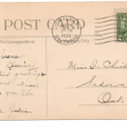 Vanha kortti, risti ja kukat, vuodelta 1930 - pikkukuva 2