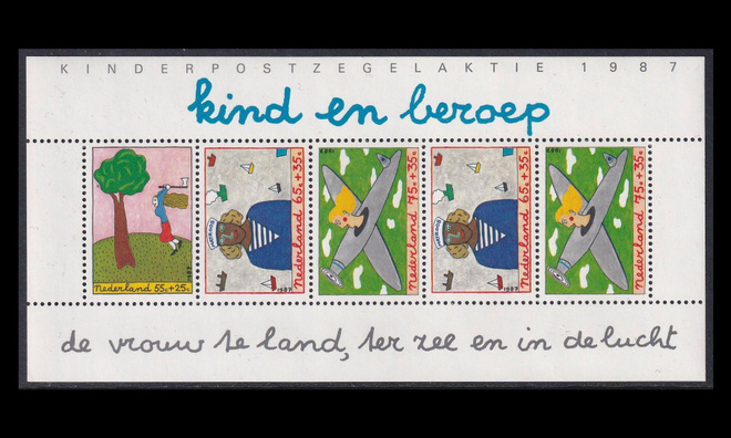 Alankomaat 1328BL30 ** Voor het Kind (1987)