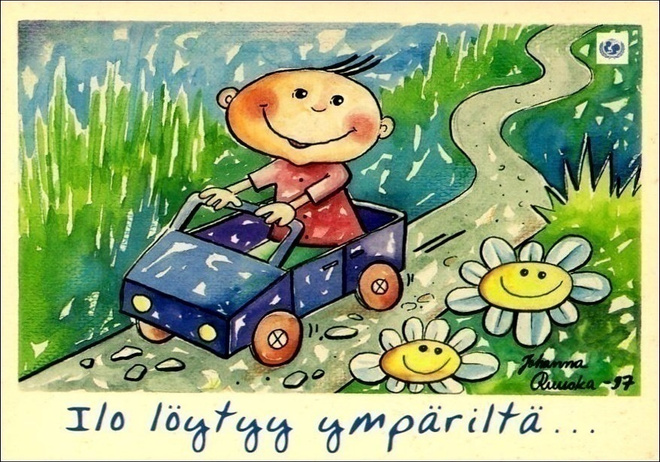 Johanna Ruuska, Ilo löytyy ympäriltä