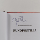 Risto Kormilainen : Runopostilla (signeerattu) - pikkukuva 3