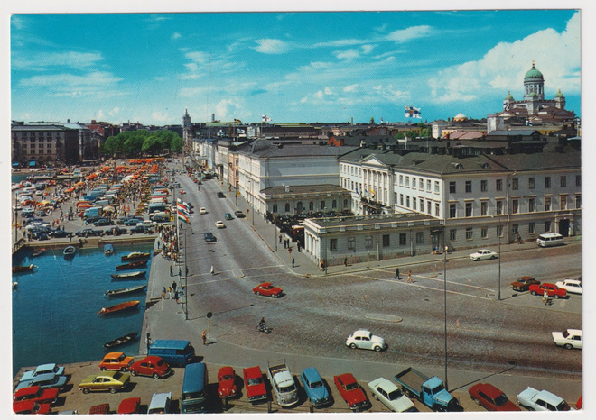 Helsinki: Kauppatori ja Presidentin linna