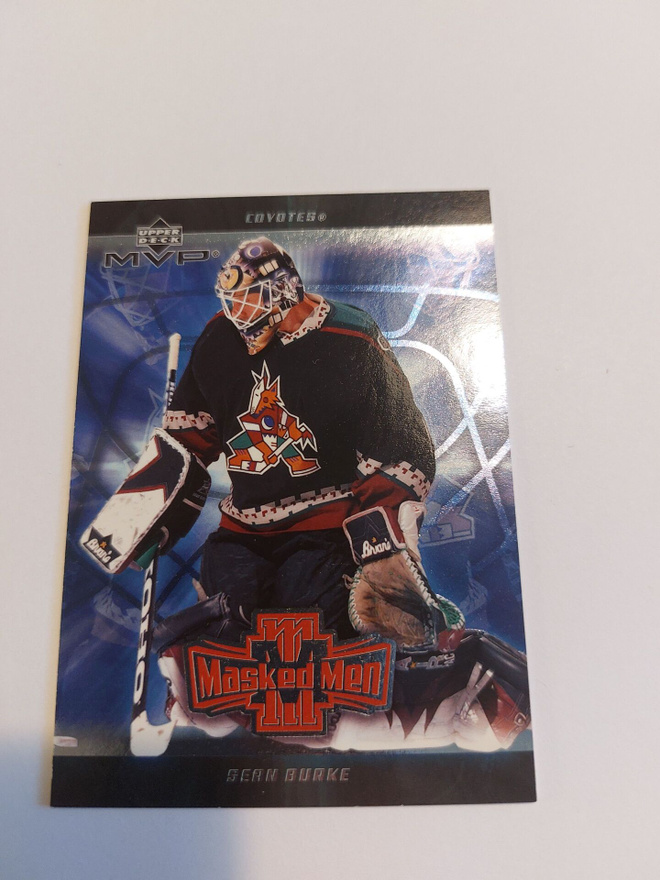 2002-03 Upper Deck MVP Masked Men #MM6 Sean Burke