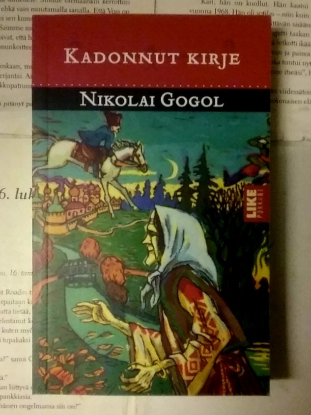 Nikolai Gogol - Kadonnut kirje (pokkari)