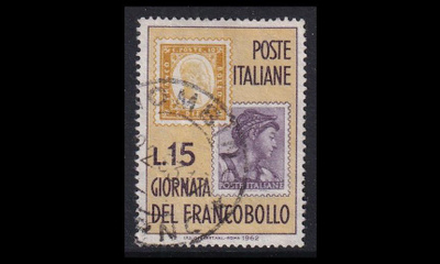 Italia 1134 o Postimerkin päivä (1962)
