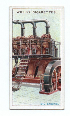Wills's Cigarettes Keräilykuva n:o 45 GIL. Engine