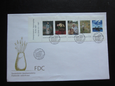 FDC 1987 V9 Ateneum 1887 - 1987