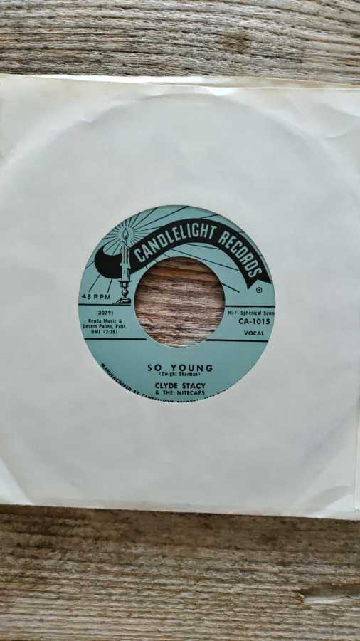 CLYDE STACY - SO YOUNG/HOY HOY 7" HIENO