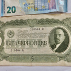 CCCP 5 chervontsev 50 ruplaa 1937 Aika Hyvä Rapea - pikkukuva 1