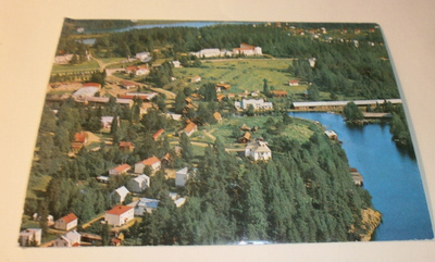 Sorsakoski nro 1351, väri-ilmakuvapk, T:mi Karhumäki,p. 1982