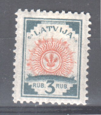 Latvia 1919 Mi 30