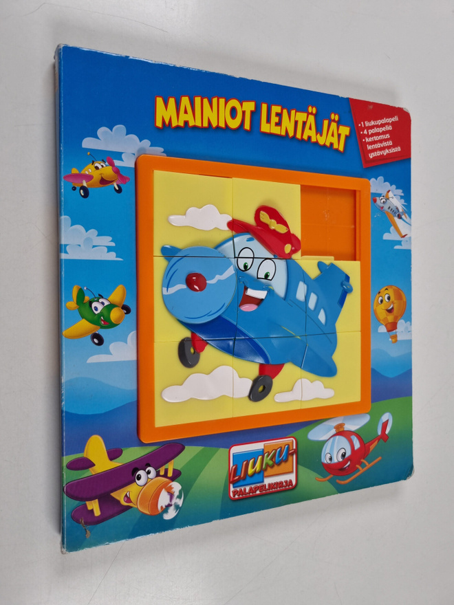 Mainiot lentäjät : liukupalapelikirja